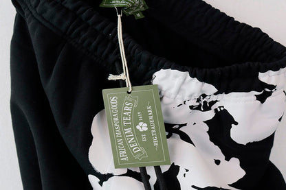 Denim Tears Kapok Flower Pattern Printed Sweatpant