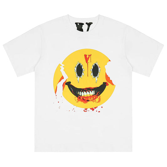 VLONE Broken smiley face patternT-Shirt
